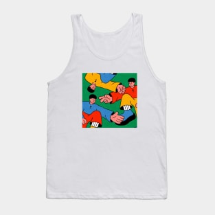 Rock Paper Scissors Game Tank Top